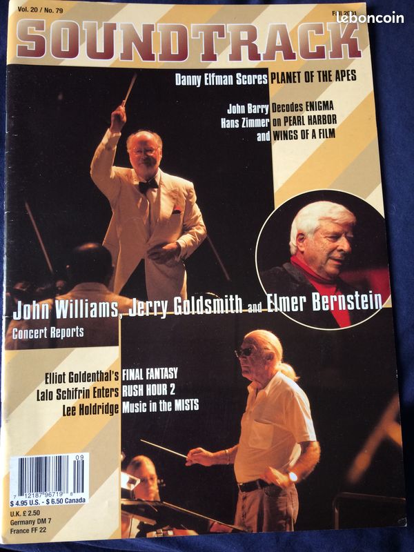 Soundtrack Vol. 20 n° 79 (image 1)