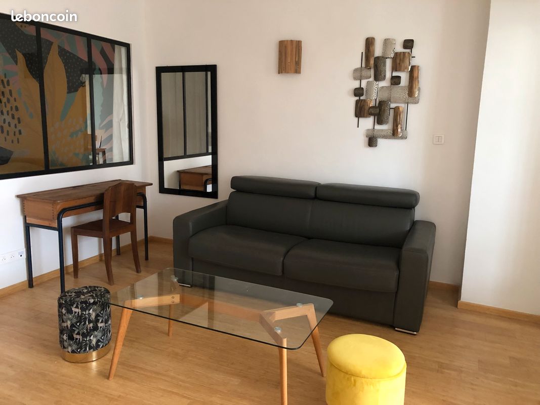 Cœur de ville - T2 de 42 m² climatisé & rénové - La Loge d'Aristide (image 1)