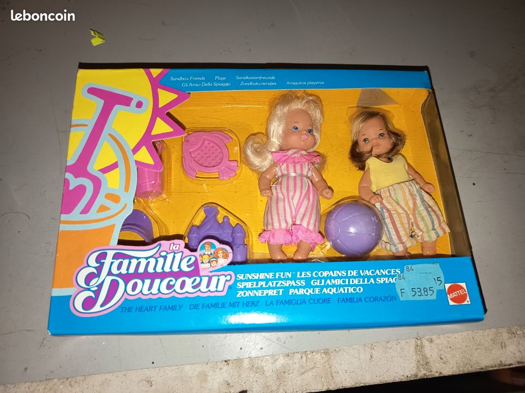 Copains de vacances la famille doucœur the heart family Mattel Barbie poupée - Jeux & Jouets