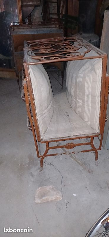 Lit ancien vintage pour canape (image 1)