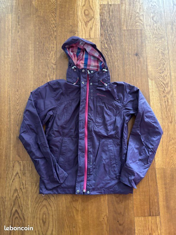 Coupe vent femme violet taille XS Décathlon ISA3C Vêtements