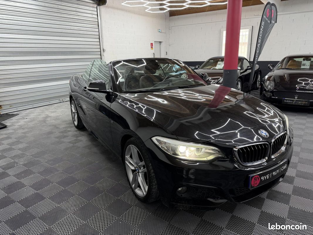 BMW SERIE 2 225d Cabriolet - BVA Sport CABRIOLET F23 M Sport GARANTIE 12 MOIS (image 3)