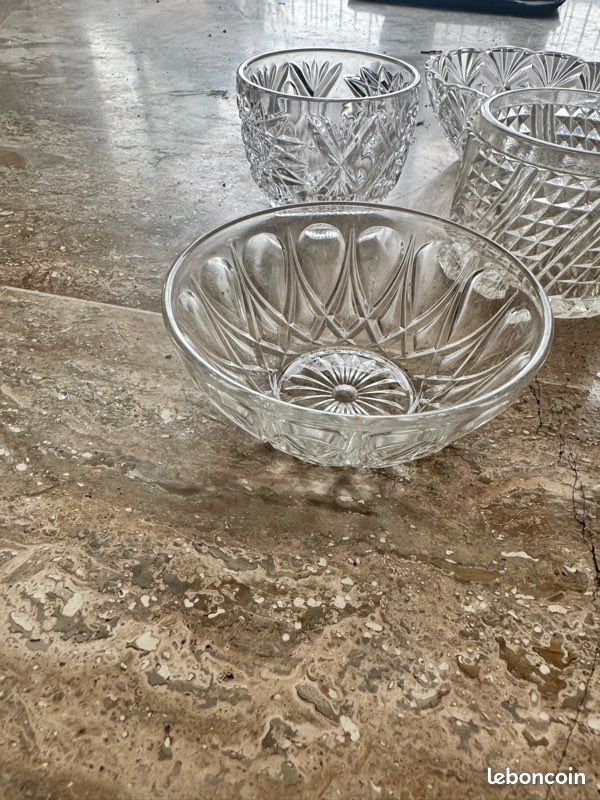 Lot 7 coupelles vintage en verre (image 7)