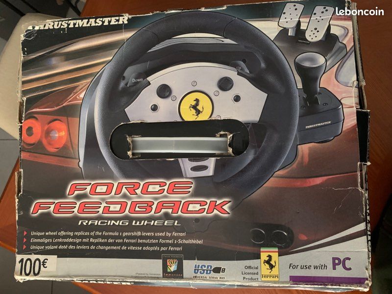 Volant TrustMaster Ferrari avec retour de force (image 9)