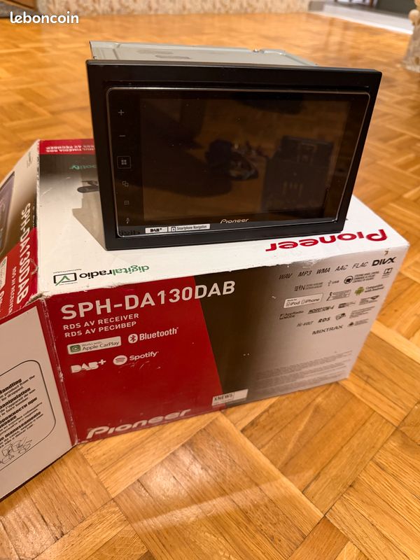 Autoradio Pioneer SPH-DA130DAB – Apple CarPlay – Bluetooth – DAB+ – Neuf (image 1)