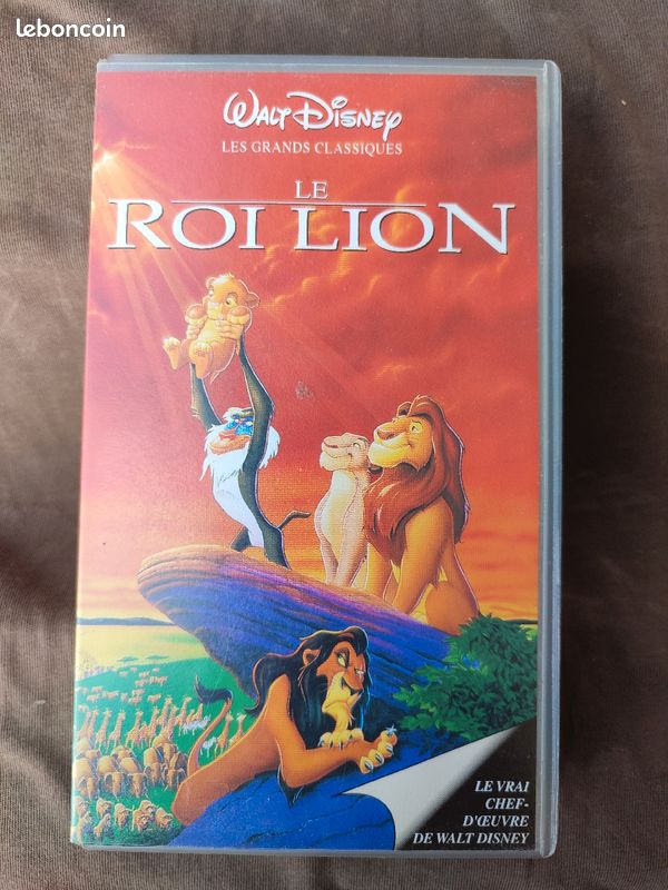 Cassette vidéo Le roi lion (image 1)