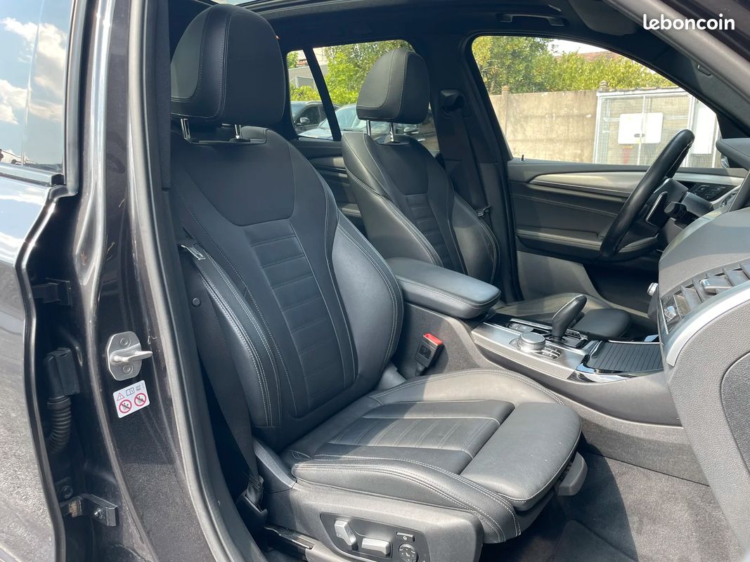 BMW X3 20d 190 ch xDrive M SPORT / TOIT OUVRANT / CARPLAY / CAMERA 360 (image 11)
