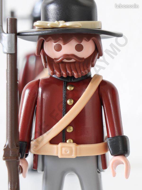playmobil guerre de sécession bataillon nordiste
