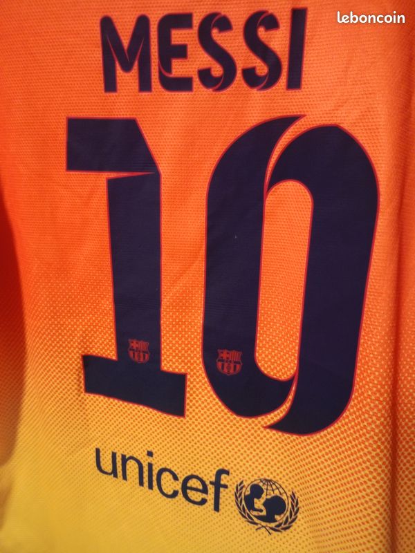 Maillot de football Barcelone domicile 2012-2013 maillot Nike Taille Xl