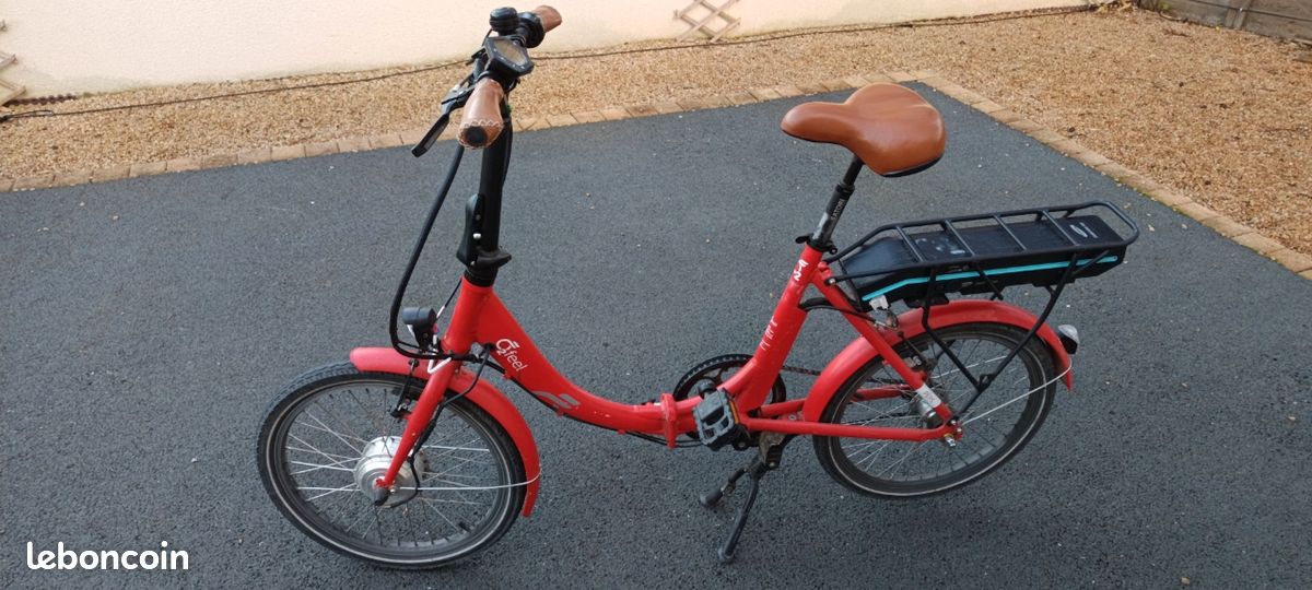 Vélo électrique Pliant O2feel O2feel Peps Vélo à Assistance