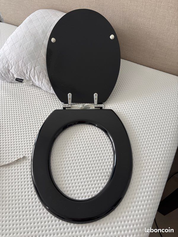 Cuvette wc noir (image 1)