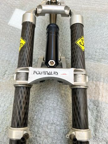 Potence vtt ahead set 1''1/8 l105 uno alu noir + 7° cintre 25.4