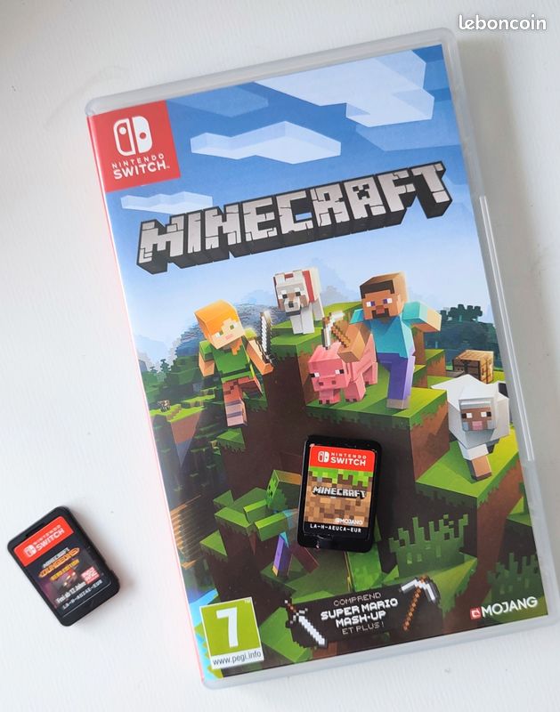 Promo Jeu Nintendo Switch Minecraft chez Trafic