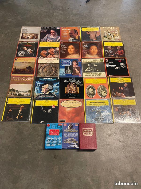 Collection vinyles 33/45 tours - classique (image 1)