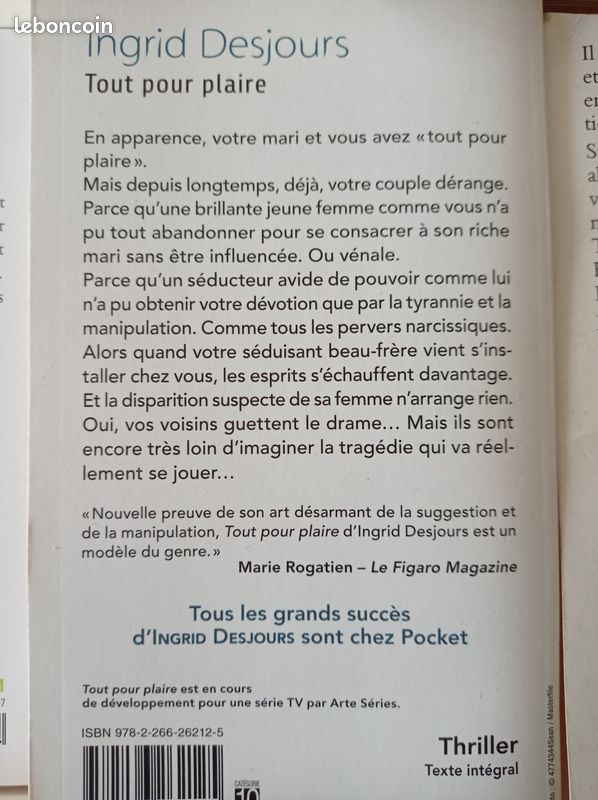 Lot de 10 livres pour 10 euros : Spindler, Bourdin, Desjours, Lapierre, Fyfield, Steel (image 8)