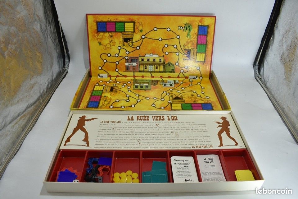 Jeu de société La Ruée vers l'Or, moisi, pour pièces (image 2)