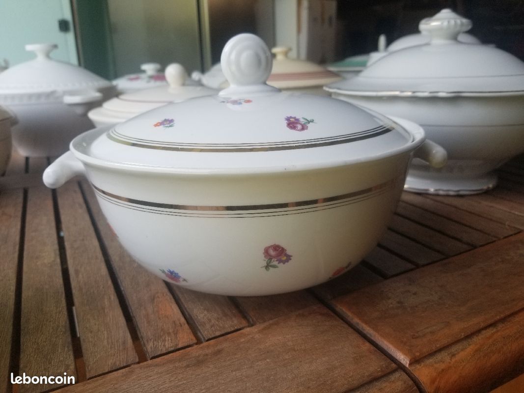 Lot soupières vintage (image 10)