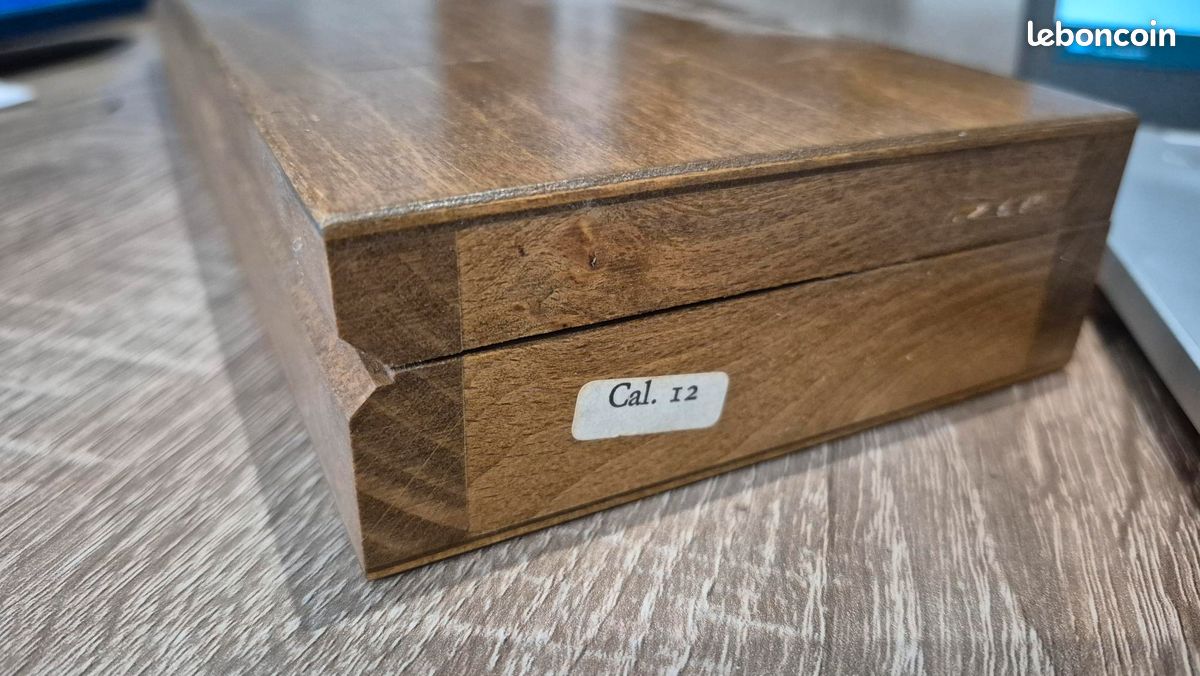 Kit de nettoyage luxe pour calibre 12 boite en bois (image 5)