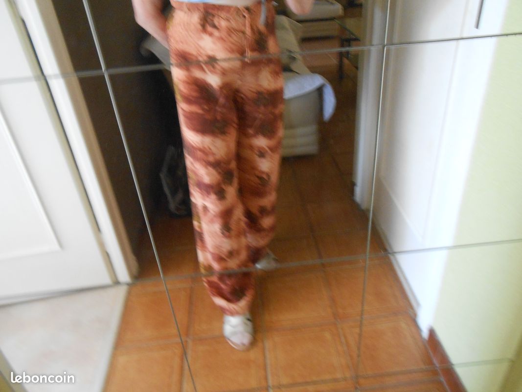 Lot 2 pantalons fluide pour ete femme (image 1)