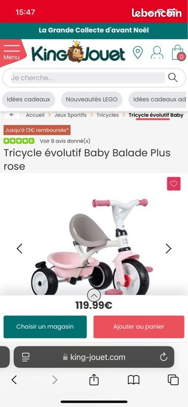 Vélo bébé 3 en 1 (image 6)