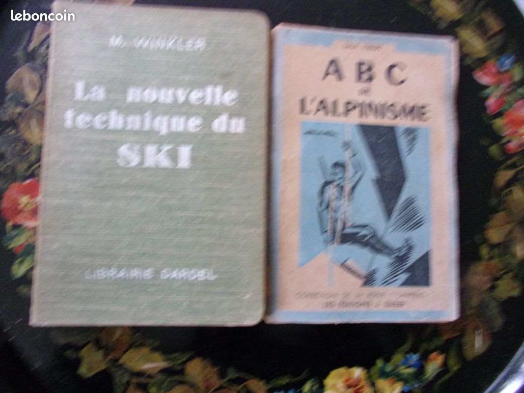 Technique du ski et ABC de l'alpinisme, 1930, 2 livres (image 1)