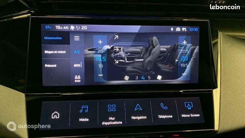 Peugeot 408 Electrique 210ch GT (58kWh) (image 19)