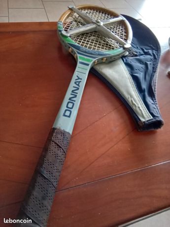 Raquette De Tennis Bois Donnay 600 - Vintage 70/80, Occasion