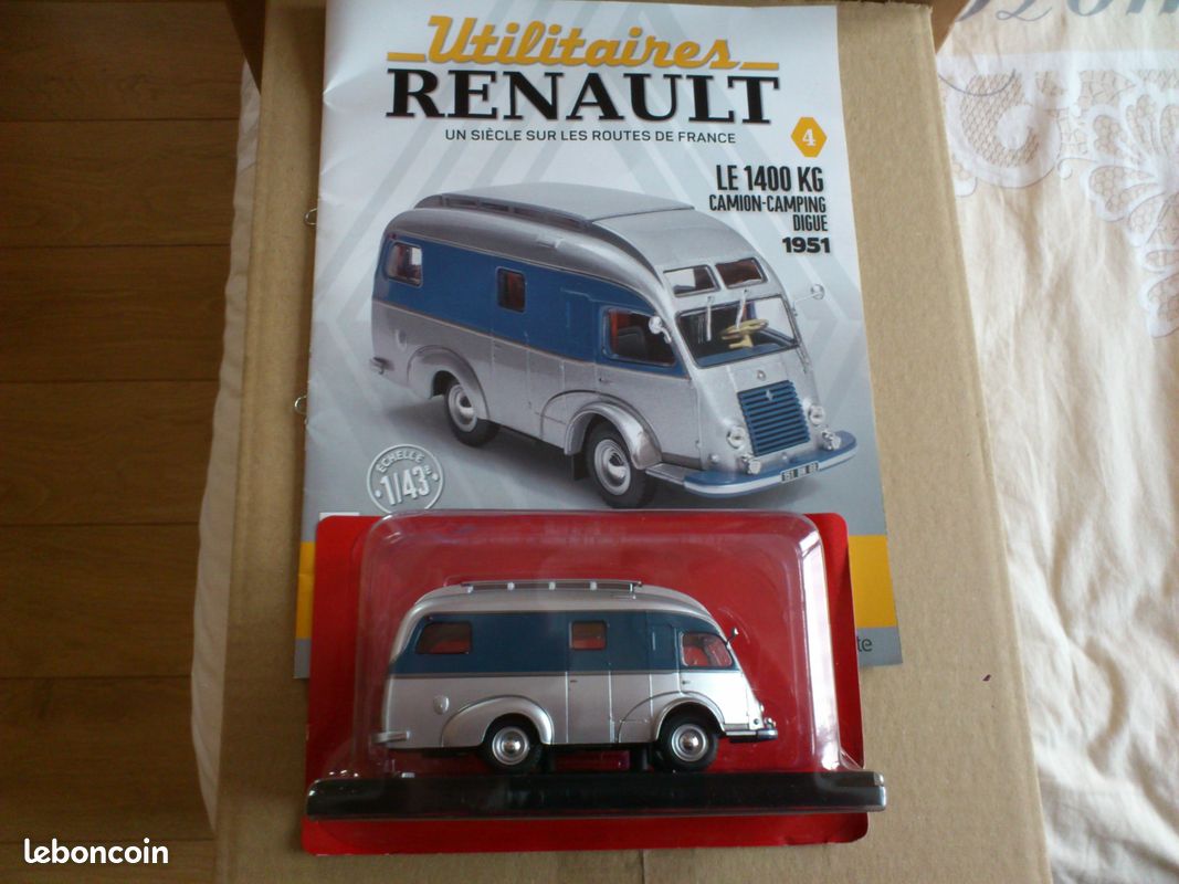 Renault - Goélette Camping Car Notin 1951 - Perfex - 1/43 - Autos