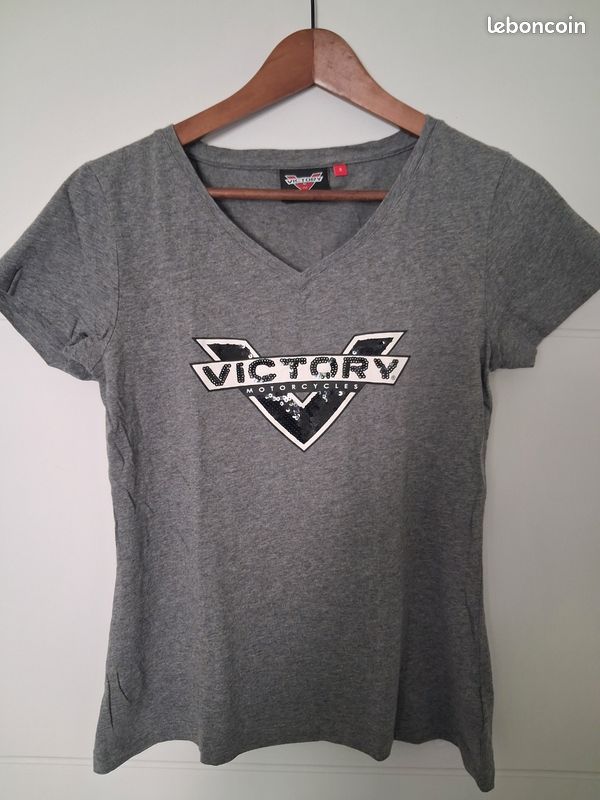 T shirt femme victory motorcycles (image 1)