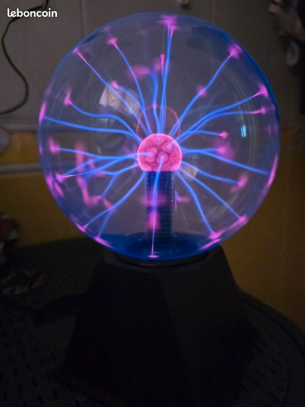 Lampe électro sphère plasma (image 1)