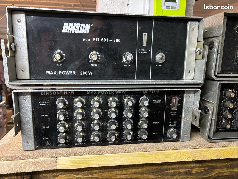 Lot Binson amplis, mixers enceintes etc.. (image 3)