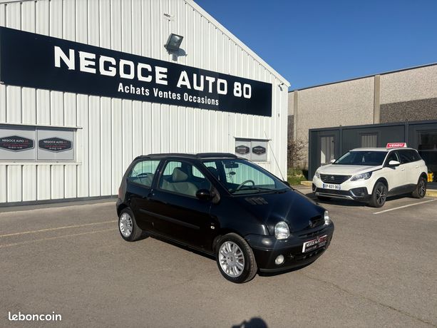 LJ779 ANSON 30341 1/18 1:18 Voiture Renault Twingo toit ouvrant bleu
