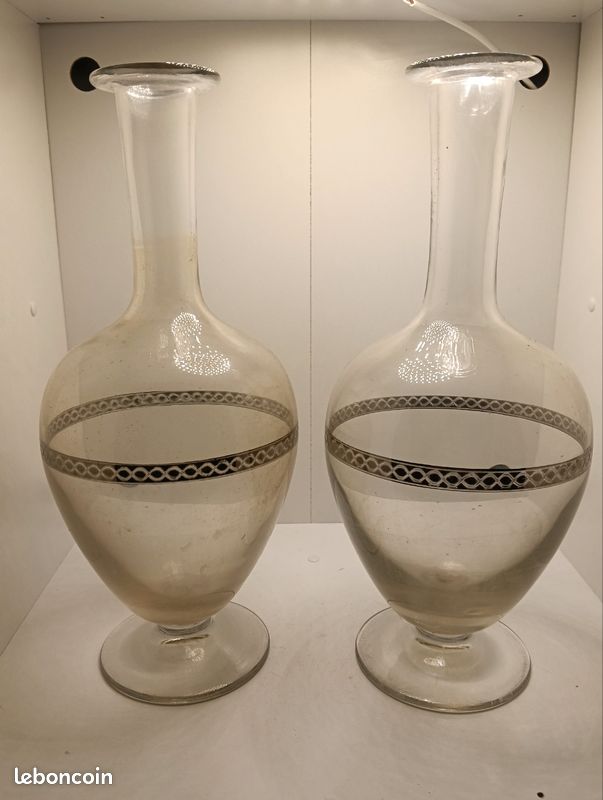Paires de carafes anciennes (image 1)