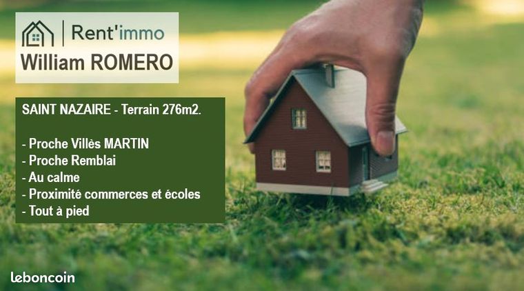 Terrain 276 m² Saint-Nazaire