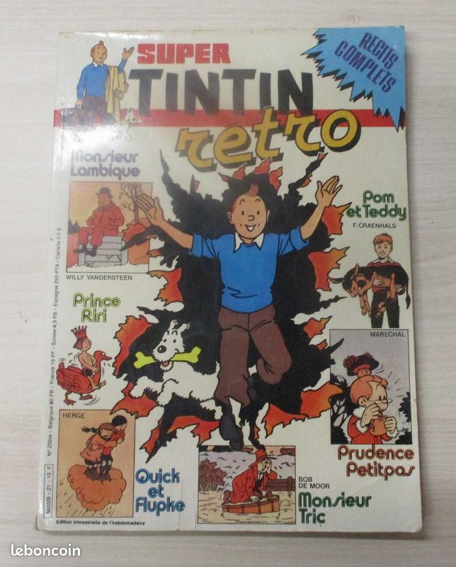 BD Super Tintin Retro - 1983 (image 1)