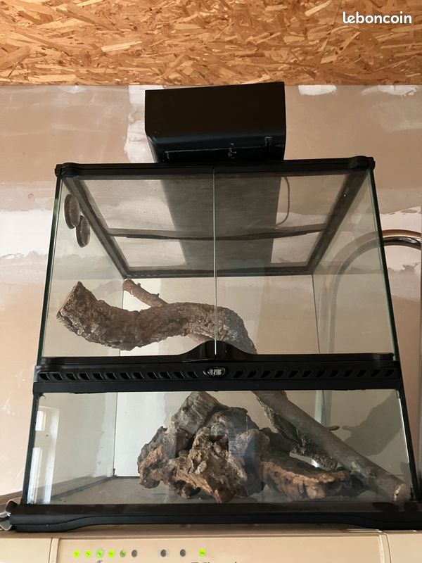 Terrarium exo terra 45x45x45 (image 1)