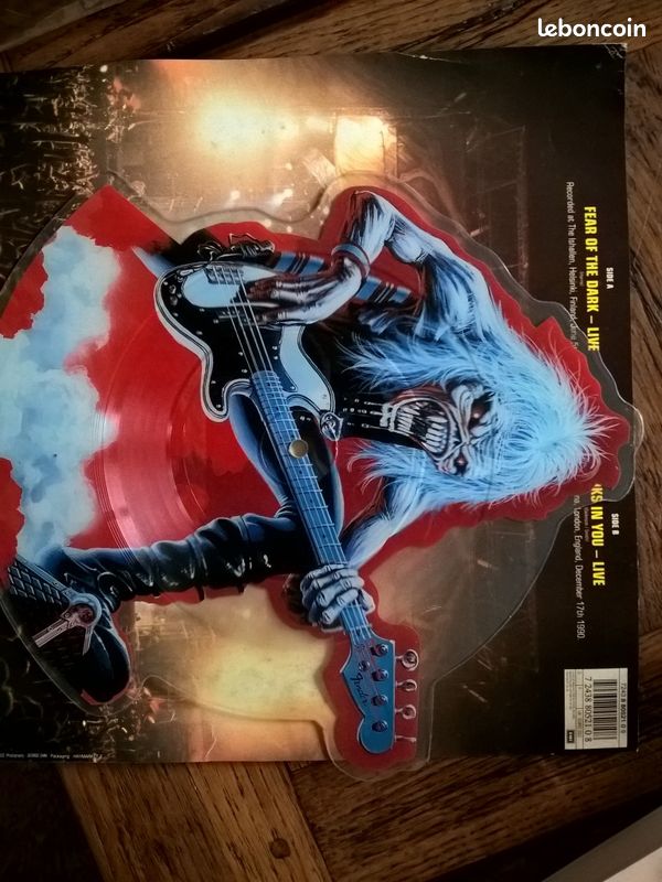 Picture disc Iron maiden (image 4)