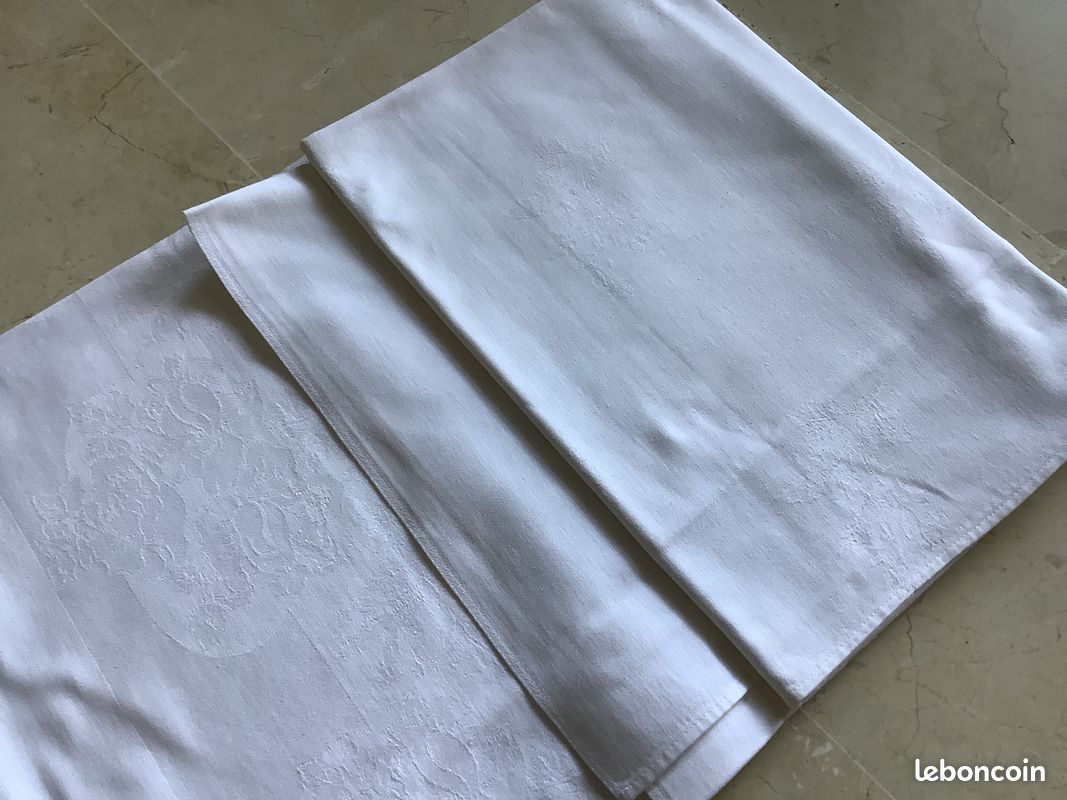 Nappe coton blanc (image 2)
