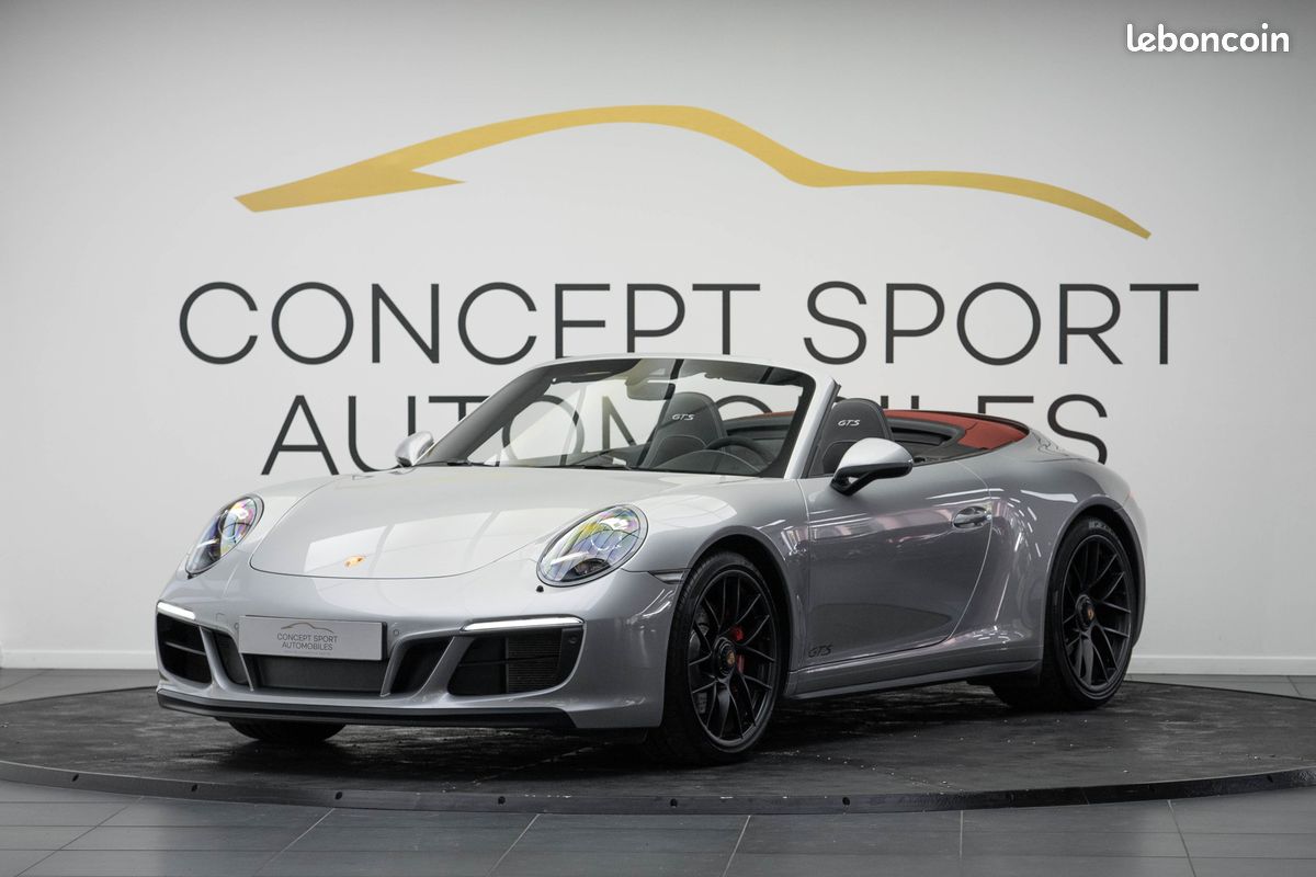 Porsche 911 991 991.2 Carrera 4 GTS Cabriolet 3.0 450cv PDK / PDLS / PSE /BOSE / CARBONE / IMMAT FR (image 2)