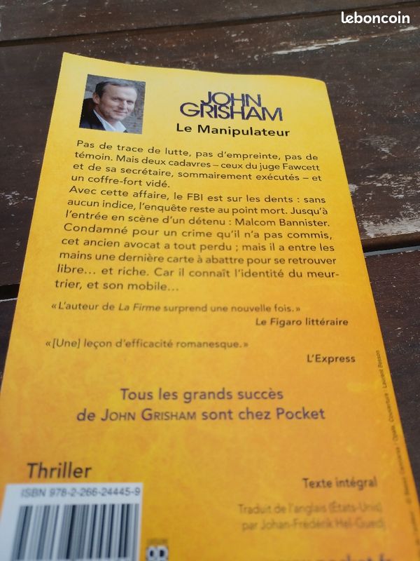 Lot de 7 romans de John Grisham (image 13)