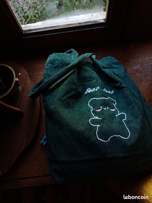 Sac à main vert foncé (image 1)