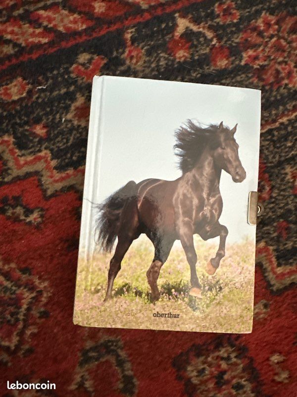 Journal intime motif cheval TBEG 4 (image 1)