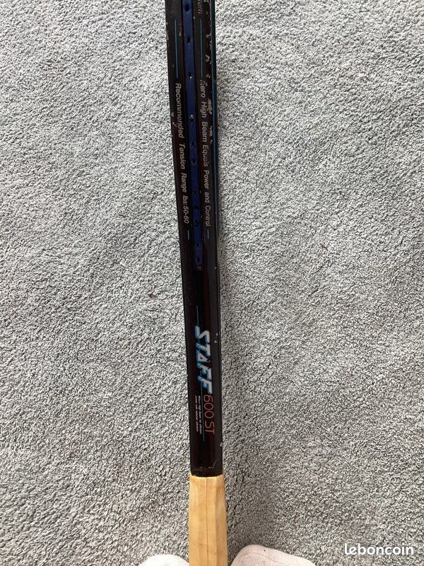 Raquette De Tennis Wilson Staff Graphite 450 ST - Bon état, Prête à Jouer
