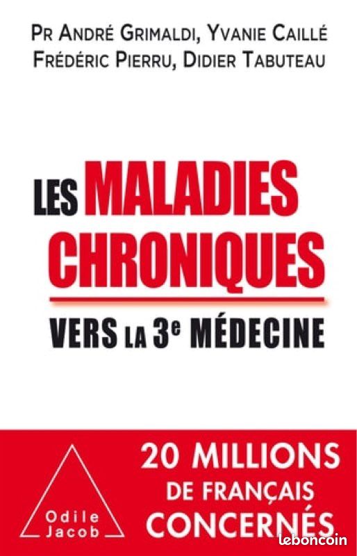 Les Maladies Chroniques vers la 3è médecine- Odile Jacob (image 1)