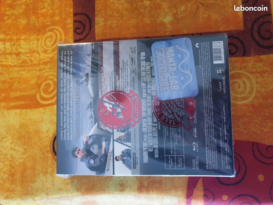 Top gun steelbook mantalab lenticulaire neuf (image 2)
