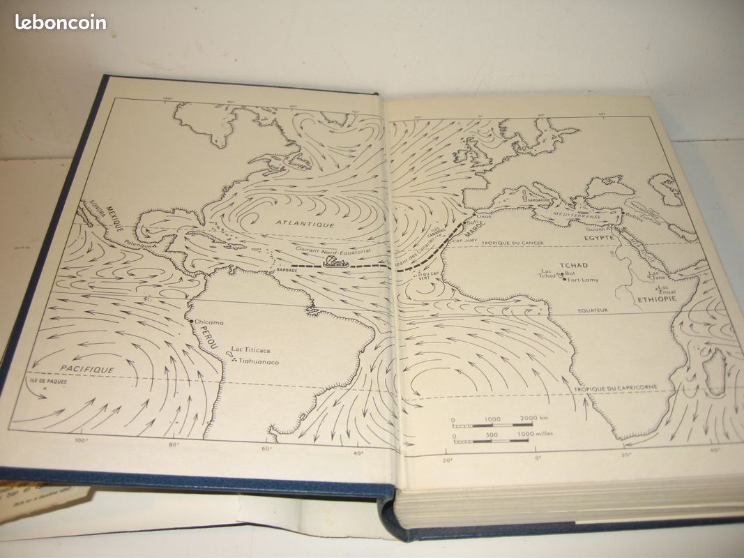 Voile yachking mer ocean lot 6 livres gliksman rogers ireland filloux pelissier heyerdahl (image 7)