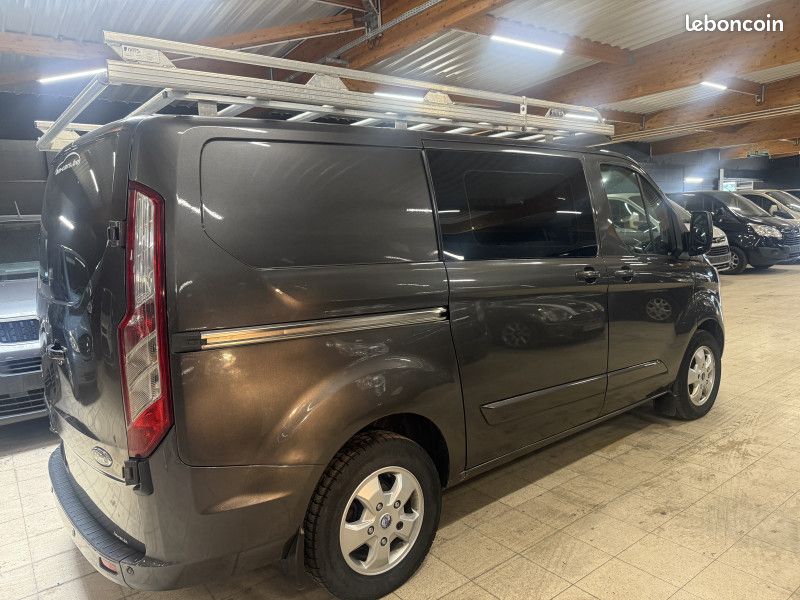 Ford TRANSIT CUSTOM FG 290 L1H1 2.2 TDCI 125CH LIMITED CABINE APPROFONDIE (image 4)