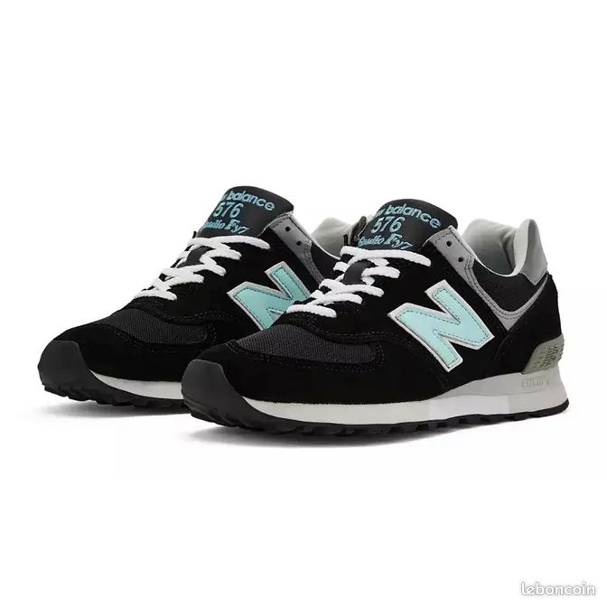 New Balance 576 x Studio Fy7 MIUK Aqua Chaussures