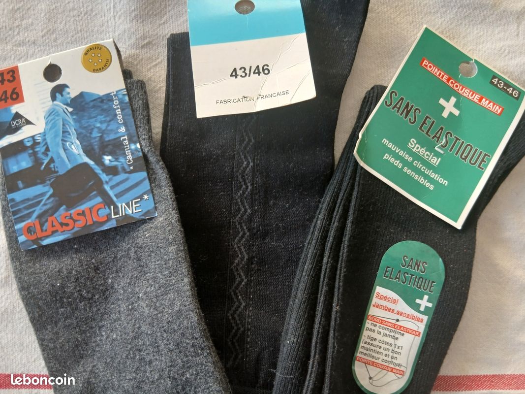 Lot De 3 à 6 Paires De Chaussettes Habillées En Bambou Pour Homme