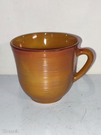 Service à café Arcopal Arcoroc, 6 tasses et soucoupes